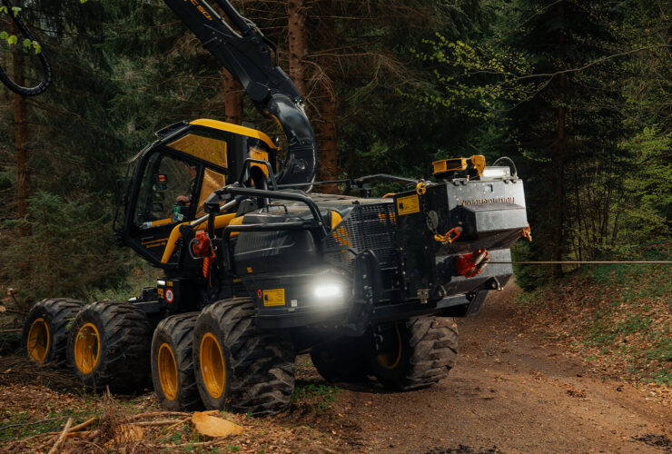 Traktionswinde Synchrowinch HSW-9 HK für Harvester