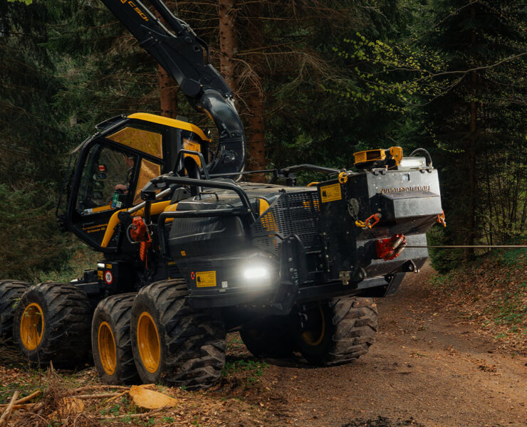 Traktionswinde Synchrowinch HSW-9 HK für Harvester
