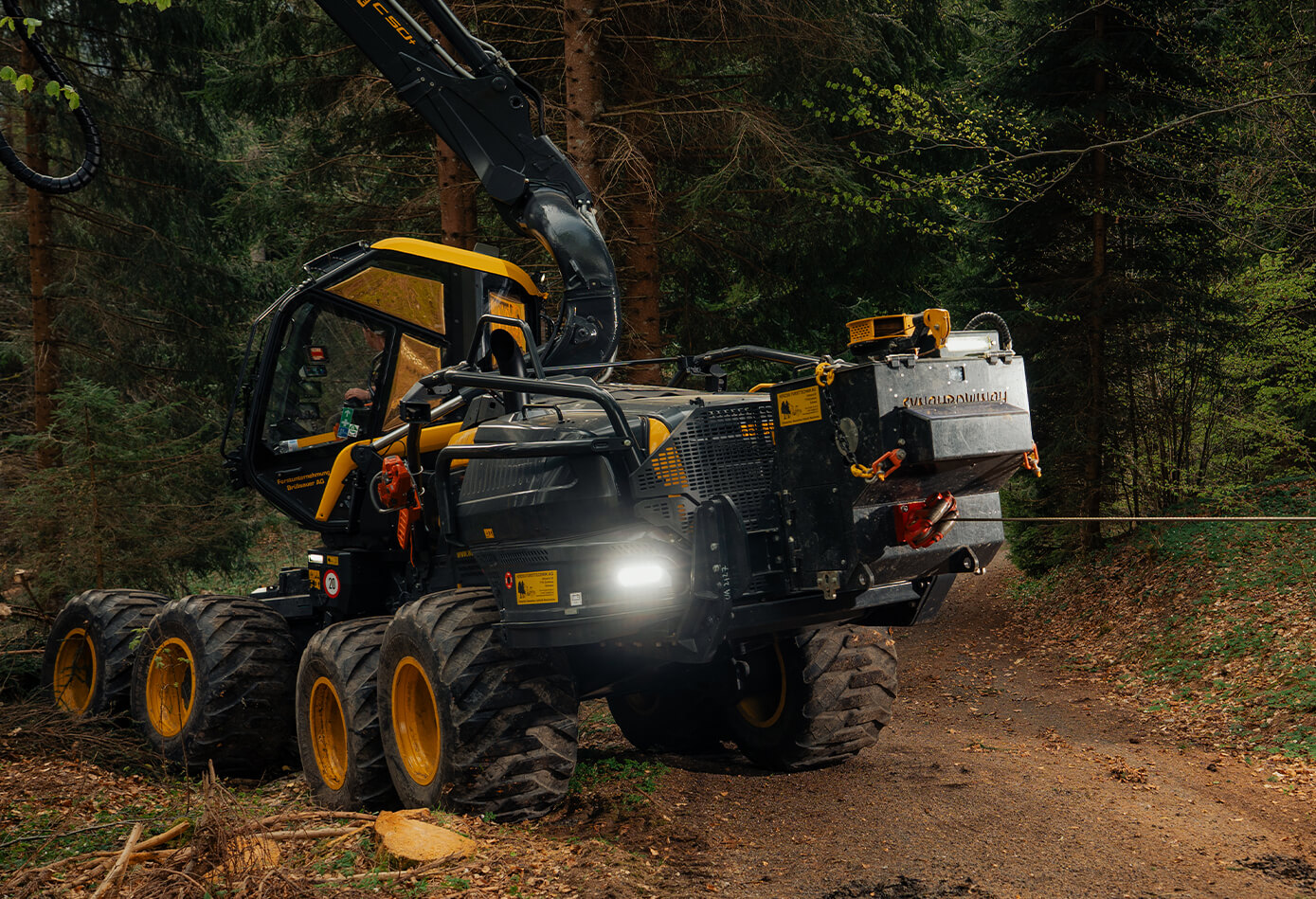 Traktionswinde Synchrowinch HSW-9 HK für Harvester