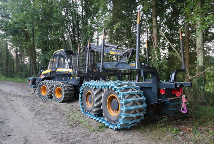 HERZOG Alpine Synchrowinch für PONSSE Forwarder