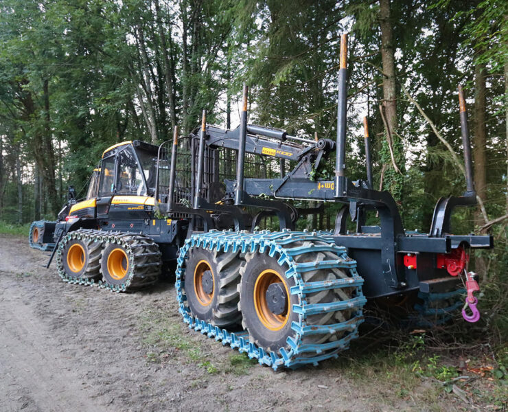 HERZOG Alpine Synchrowinch für PONSSE Forwarder