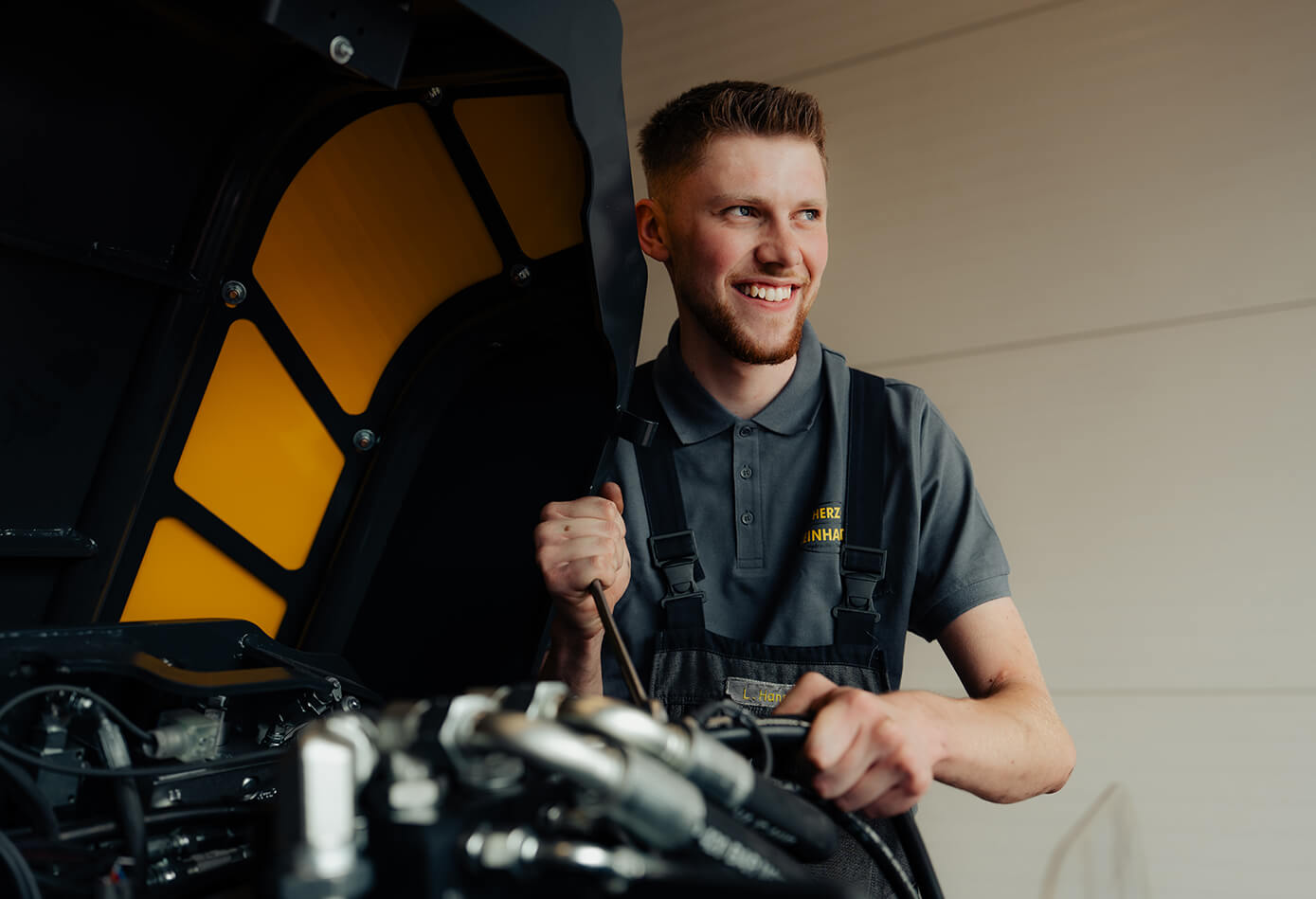 Hydraulik für Forstmaschinen