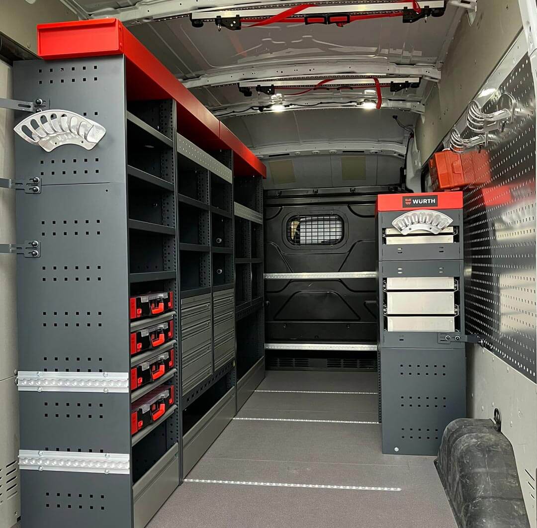 Regalsystem Ford Transit