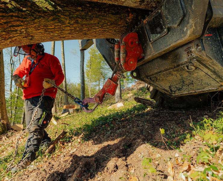 Synchrowinch HSW-13 für Forwarder