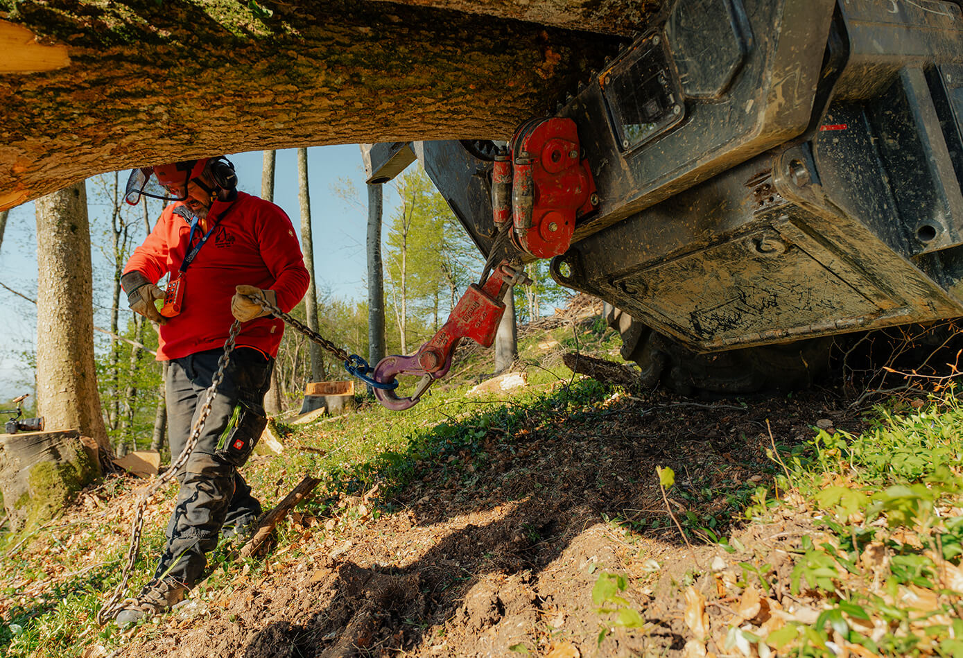 Synchrowinch HSW-13 für Forwarder